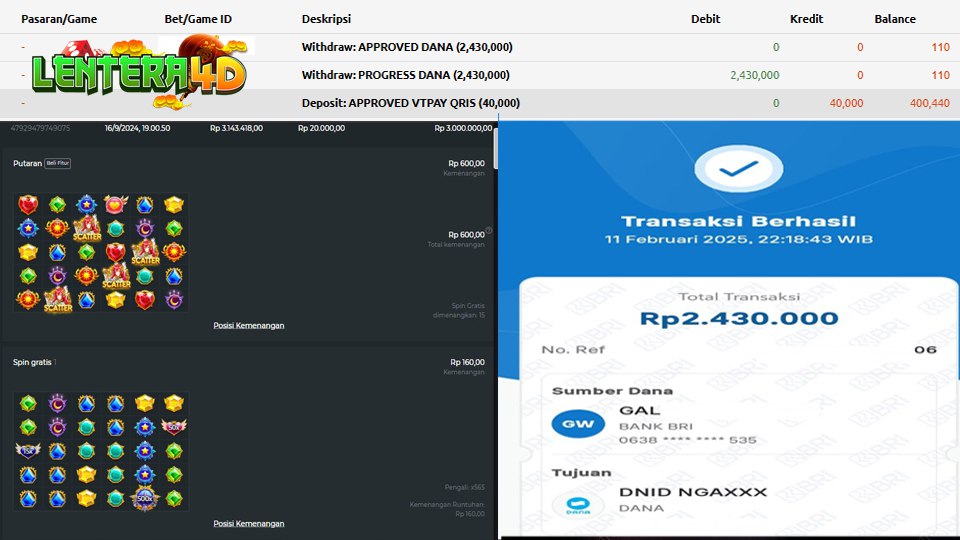 BUKTI JP STARLIGHT 14 MARET 2025